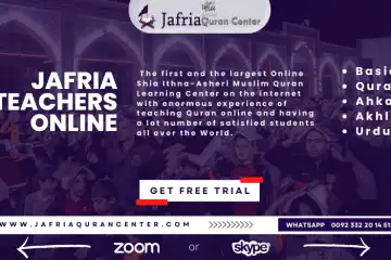 Jafria Online Quran Center, Online Shia Teacher, Online Shia Quran Center, Shia Online School , Shia School